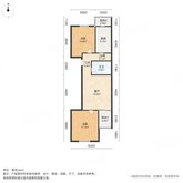 兴政西里 2室1厅1卫 66.59㎡