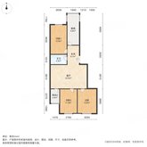 永华北里 3室1厅1卫 86.25㎡