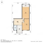 西关北路小区 2室1厅1卫 65.30㎡