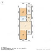 三合南里(南区) 2室1厅1卫 65.46㎡