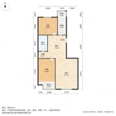 佟馨家园A区 2室1厅1卫 87.35㎡