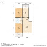 昌盛园(二区) 2室1厅1卫 83.55㎡