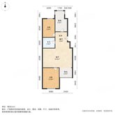 三合南里(南区) 2室1厅1卫 75.24㎡