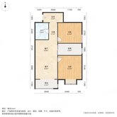 兴政家园 2室1厅1卫 77.91㎡