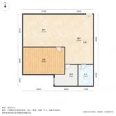 清城北区 1室1厅1卫 88.09㎡