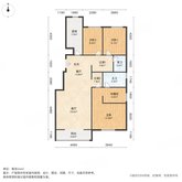 首座御园(一期) 3室2厅2卫 120.22㎡