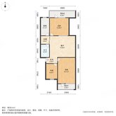 双河南里小区 3室1厅1卫 104.37㎡
