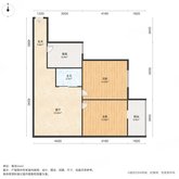 长兴公寓 2室1厅1卫 74.88㎡