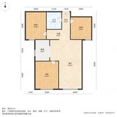 金科嘉苑(公寓住宅) 3室1厅1卫 89.67㎡