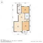 康庄中巷4号院 2室1厅1卫 83.89㎡