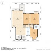 菓岭小镇 3室2厅2卫 139.55㎡