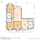 瑞康家园 3室2厅2卫 137.85㎡