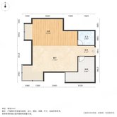 中国水电云立方 1室1厅1卫 51.18㎡